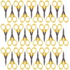 image:imageJubileeYarn Folding Scissors TSA Compliant and Portable Compact Safe Travel Scissors Stainless Steel Retractable  4 UnitsYellow