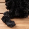 image:imageJubileeYarn Fun Finger Faux Fur Loops Yarn  200gSkein Jumbo Polyester  Heron  2 Skeins101 Black