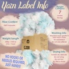 image:imageJubileeYarn Fun Finger Faux Fur Loops Yarn  200gSkein Jumbo Polyester  Heron  2 Skeins14 Chestnut Brown
