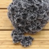 image:imageJubileeYarn Fun Finger Faux Fur Loops Yarn  200gSkein Jumbo Polyester  Heron  2 Skeins81 Black and White