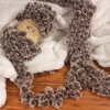 image:imageJubileeYarn Fun Finger Faux Fur Loops Yarn  200gSkein Jumbo Polyester  Heron  2 Skeins86 Lavender and White