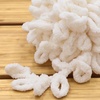 image:imageJubileeYarn Fun Finger Loops Yarn  100gSkein Jumbo Polyester  Dusty Maroon  5 Skeins010 Ivory