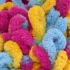 image:imageJubileeYarn Fun Finger Loops Yarn  100gSkein Jumbo Polyester  Hecate  4 Skeins052 Russo