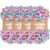 image:imageJubileeYarn Fun Finger Loops Yarn  100gSkein Jumbo Polyester  Hecate  4 Skeins137 Eros