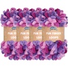 image:imageJubileeYarn Fun Finger Loops Yarn  100gSkein Jumbo Polyester  Hecate  4 Skeins138 Nyx
