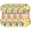 image:imageJubileeYarn Fun Finger Loops Yarn  100gSkein Jumbo Polyester  Hecate  4 Skeins139 Hyperion