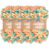 image:imageJubileeYarn Fun Finger Loops Yarn  100gSkein Jumbo Polyester  Hecate  4 Skeins140 Eiar