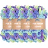 image:imageJubileeYarn Fun Finger Loops Yarn  100gSkein Jumbo Polyester  Hecate  4 Skeins150 Ersa