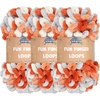 image:imageJubileeYarn Fun Finger Loops Yarn  100gSkein Jumbo Polyester  Hypnos  3 Skeins021 Ares