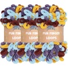 image:imageJubileeYarn Fun Finger Loops Yarn  100gSkein Jumbo Polyester  Hypnos  3 Skeins111 Iris