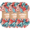 image:imageJubileeYarn Fun Finger Loops Yarn  100gSkein Jumbo Polyester  Hypnos  3 Skeins122 Hypnos