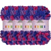 image:imageJubileeYarn Fun Finger Loops Yarn  100gSkein Jumbo Polyester  Iris  4 Skeins051 Millay