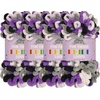 image:imageJubileeYarn Fun Finger Loops Yarn  100gSkein Jumbo Polyester  Iris  4 Skeins053 Trosse