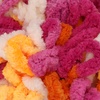 image:imageJubileeYarn Fun Finger Loops Yarn  100gSkein Jumbo Polyester  Iris  4 Skeins058 DeLarverie