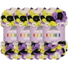 image:imageJubileeYarn Fun Finger Loops Yarn  100gSkein Jumbo Polyester  Iris  4 Skeins061 Utada
