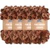 image:imageJubileeYarn Fun Finger Loops Yarn  100gSkein Jumbo Polyester  Iris  4 Skeins141 Gaia