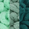 image:imageJubileeYarn Fun Finger Loops Yarn  100gSkein Jumbo Polyester  Ktrinos  3 Skeins097 Prsinos