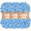 image:imageJubileeYarn Fun Finger Loops Yarn  100gSkein Jumbo Polyester  Lark  3 Skeins005 Maritime Blue