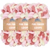 image:imageJubileeYarn Fun Finger Loops Yarn  100gSkein Jumbo Polyester  Pegasus  3 Skeins112 Athena