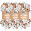 image:imageJubileeYarn Fun Finger Loops Yarn  100gSkein Jumbo Polyester  Pegasus  3 Skeins135 Hestia