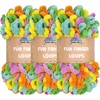 image:imageJubileeYarn Fun Finger Loops Yarn  100gSkein Jumbo Polyester  Pegasus  3 Skeins149 Aura