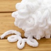 image:imageJubileeYarn Fun Finger Loops Yarn  100gSkein Jumbo Polyester  Rose Dawn  4 Skeins003 White