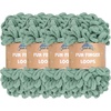 image:imageJubileeYarn Fun Finger Loops Yarn  100gSkein Jumbo Polyester  Rose Dawn  4 Skeins038 Hunter
