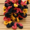 image:imageJubileeYarn Fun Finger Loops Yarn  100gSkein Jumbo Polyester Team Spirit  Orange Navy Tan  3 Skeins032 Red Yellow Black