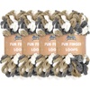 image:imageJubileeYarn Fun Finger Loops Yarn Pink Brown White 100gSkein 4 Skeins  Jumbo Polyester Team Spirit007 Brown Grey White