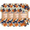 image:imageJubileeYarn Fun Finger Loops Yarn Pink Brown White 100gSkein 4 Skeins  Jumbo Polyester Team Spirit027 Orange Navy Tan