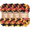 image:imageJubileeYarn Fun Finger Loops Yarn Pink Brown White 100gSkein 4 Skeins  Jumbo Polyester Team Spirit032 Red Yellow Black