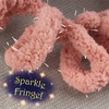 image:imageJubileeYarn Fun Finger Sparkle Loops Yarn  Polyester Jumbo Loop Yarn  100gSkein  Rose Dawn  2 Skeins1522 Rose Dawn