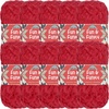 image:imageJubileeYarn Fun and Funky Yarn  100gSkein Chunky Bamboo Rayon  Waterfall  2 Skeins931 Scarlet