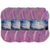 image:imageJubileeYarn Halo Fables Yarn  100gSkein Bulky Polyester  North Wind Sun  2 Skeins04 Fortune Seekers
