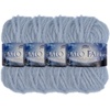 image:imageJubileeYarn Halo Fables Yarn  100gSkein Bulky Polyester  North Wind Sun  2 Skeins13 Protagonist Of Silver