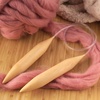 image:imageJubileeYarn Jumbo Bamboo Circular Knitting Needle Sets  US 85 35mmCarbonized Brown