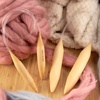 image:imageJubileeYarn Jumbo Bamboo Circular Knitting Needle Sets  US 85 35mmCarbonized Brown