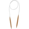 image:imageJubileeYarn Jumbo Bamboo Circular Knitting Needle Sets  US 85 35mmCarbonized Brown