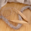 image:imageJubileeYarn Jumbo Bamboo Circular Knitting Needle Sets  US 85 35mmCarbonized Brown
