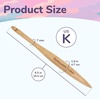 image:imageJubileeYarn Jumbo Birch Crochet Hook  US P S T 15 20 25mm  3pc SetErgonomic Carbonized