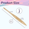image:imageJubileeYarn Jumbo Birch Crochet Hook  US P S T 15 20 25mm  3pc SetErgonomic Carbonized