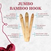 image:imageJubileeYarn Jumbo Birch Crochet Hook  US P S T 15 20 25mm  3pc SetNatural