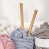 image:imageJubileeYarn Jumbo Birch Knitting Needles  US 65 30mm  16 Long  1 PairNatural