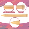 image:imageJubileeYarn Jumbo Birch Knitting Needles  US 65 30mm  16 Long  1 PairNatural