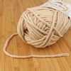 image:imageJubileeYarn Lacery Chunky Cotton Yarn Light Buttercream 4 Skeins  100gSkein101 Vanilla Cream