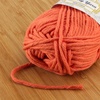 image:imageJubileeYarn Lacery Chunky Cotton Yarn Light Buttercream 4 Skeins  100gSkein203 Coral Bay