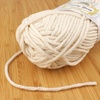image:imageJubileeYarn Lacery Chunky Cotton Yarn Light Buttercream 4 Skeins  100gSkein403 Moon Beam