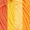 image:imageJubileeYarn Lacery Yarn  100gSkein Chunky Cotton  Shades of Green  4 Skeins93 Shades of Yellow