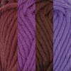 image:imageJubileeYarn Lacery Yarn  100gSkein Chunky Cotton  Shades of Green  4 Skeins94 Shades of Purple