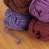 image:imageJubileeYarn Lacery Yarn  100gSkein Chunky Cotton  Shades of Green  4 Skeins94 Shades of Purple